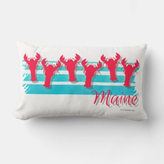 Maine Lobster Line Retro Style