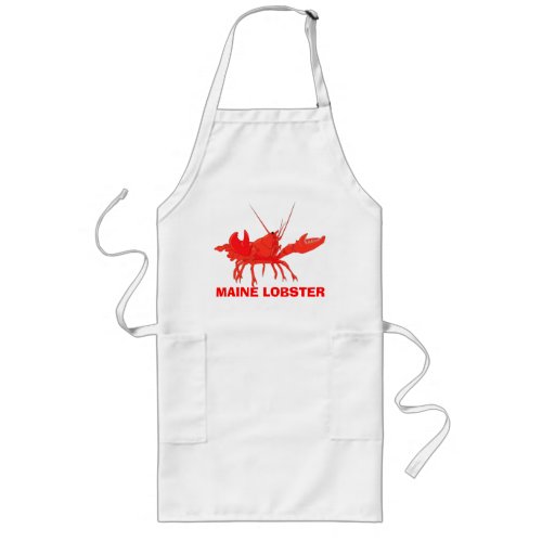 Maine Lobster Personalize Long Apron