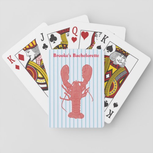 Maine Lobster  Playing Cards