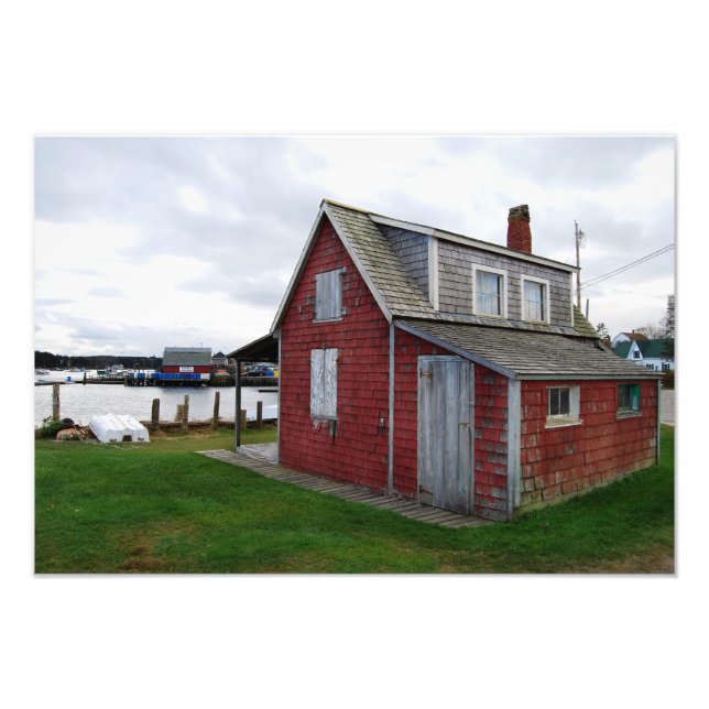 Maine Lobster Shack 19x13 Photo Print (Front)