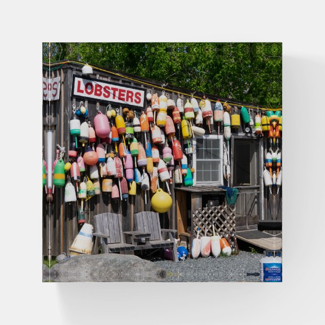 Maine Lobster Shack Paperweight (Front)