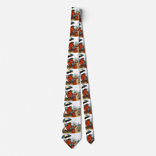 Maine Lobster Summer Fun Thunder_Cove Neck Tie
