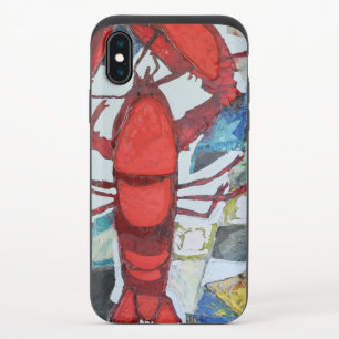 Maine Lobster iPhone X Slider Case