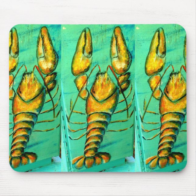 maine lobsters mousepad (Front)