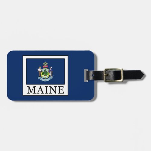 Maine Luggage Tag