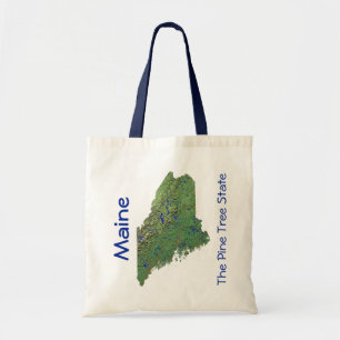 Maine Map Bag