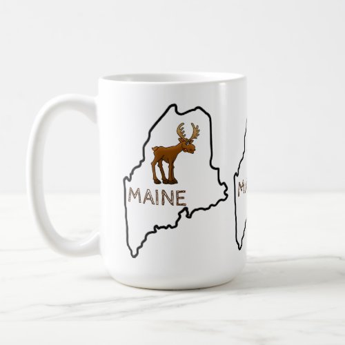 Maine Moose Coffee Mug