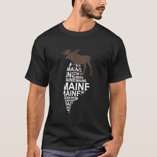 Maine Moose State T_Shirt