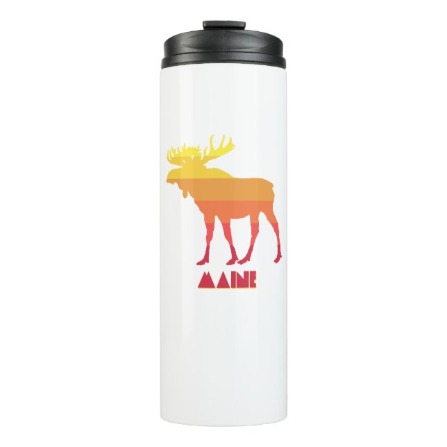 Maine Moose Thermal Tumbler (Front)