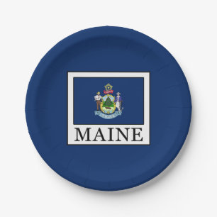 Maine Paper Plates
