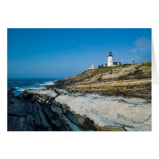 Maine, Pemaquid Point, Pemaquid Point Lighthouse (Front Horizontal)