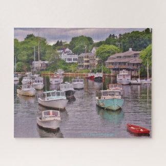 Maine Perkins Cove in Ogunquit Jigsaw Puzzle