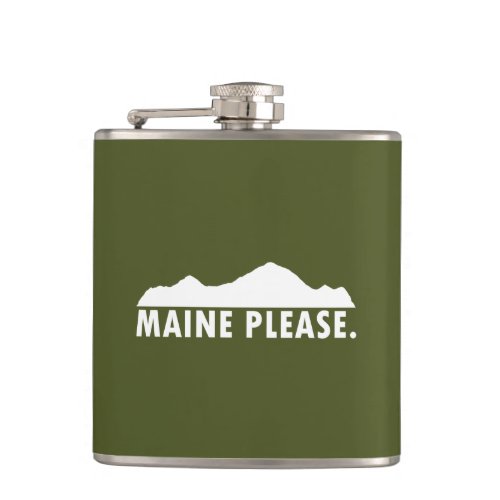 Maine Please Flask
