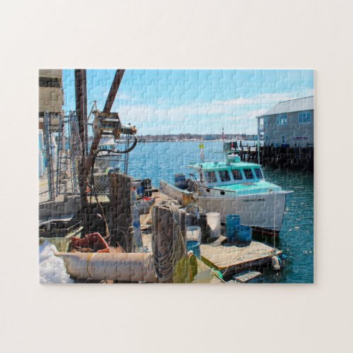 Maine Portland Harbor Jigsaw Puzzle