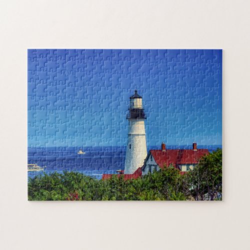Maine Portland Head Light Photo Jigsaw Puzzle