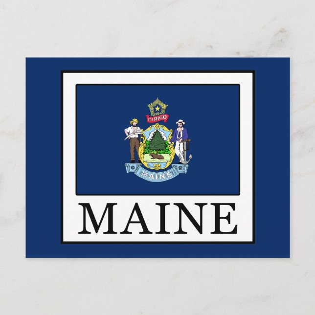Maine Postcard (Front)