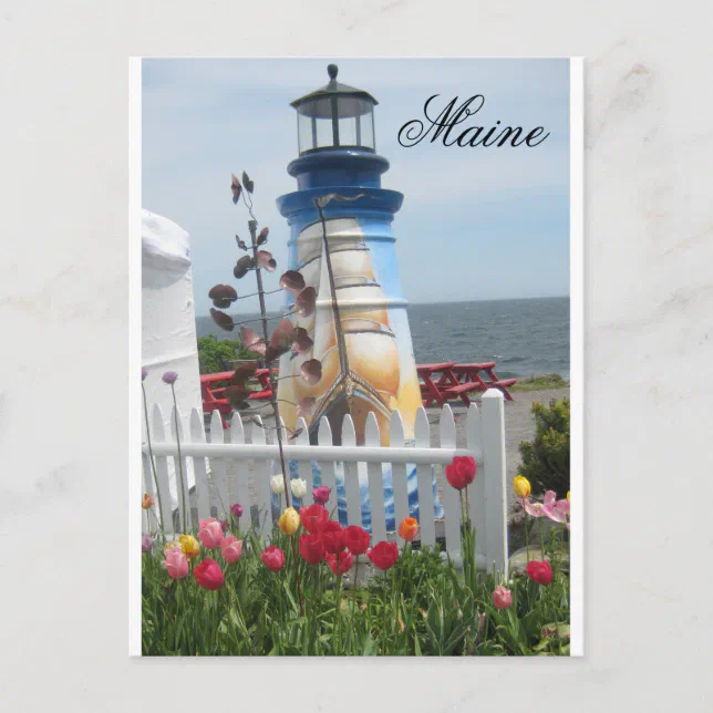 Maine Postcard Zazzle