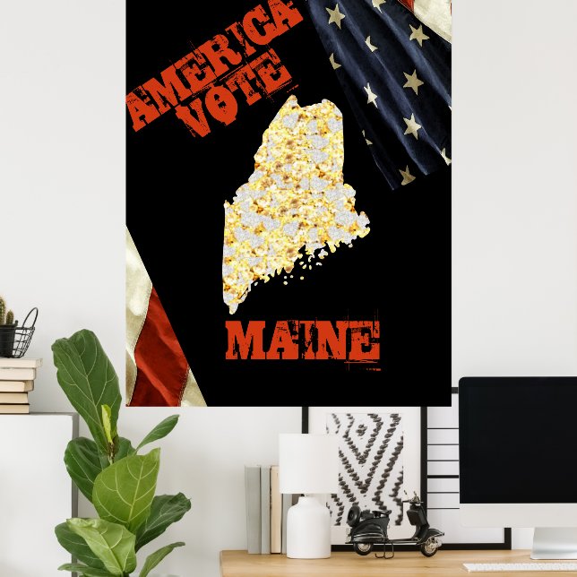 MAINE POSTER (Home Office)