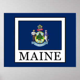 Maine Poster