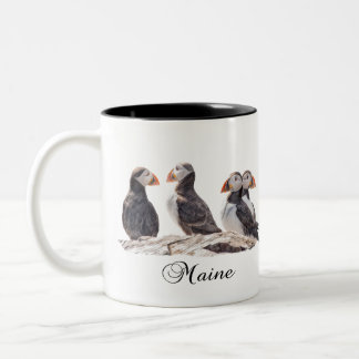 Maine Puffin Mug