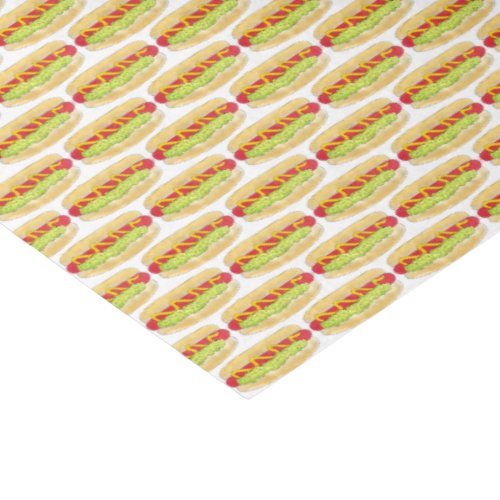 Maine Red Snapper Hotdog Portland ME Food Cookout Tissue Paper