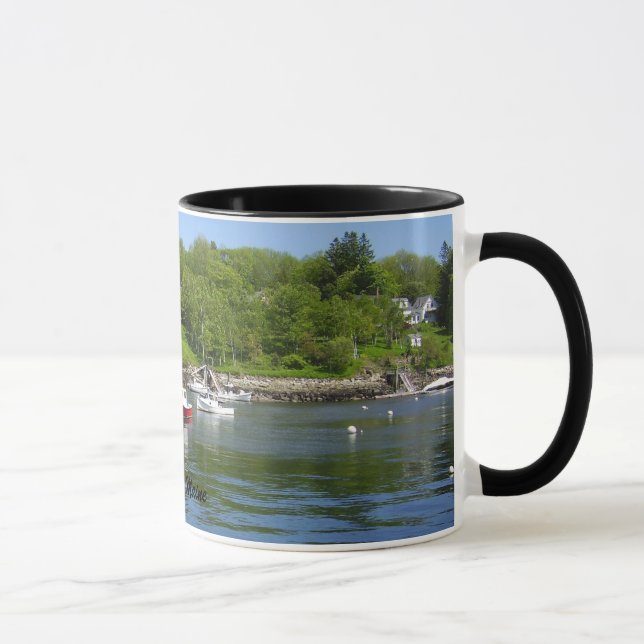 Maine Rockport Harbor Mug (Right)