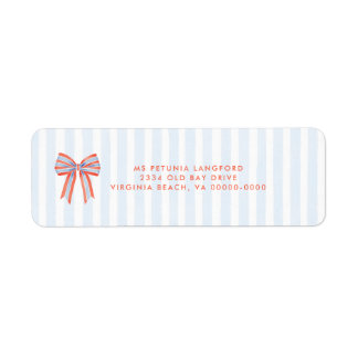 Maine Squeeze Coastal Lobster Bridal Shower Sign Label
