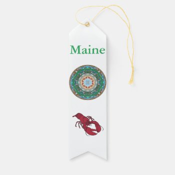 Maine State Award Ribbon by TravelingMandalas at Zazzle