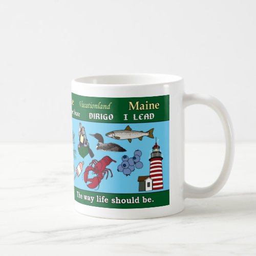 Maine State Commemorative Mug