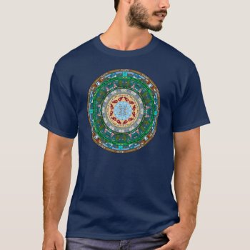 Maine State Mandala T Shirt by TravelingMandalas at Zazzle