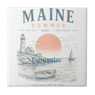 Maine Summer Fun Thunder_Cove Ceramic Tile