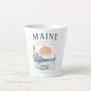 Maine Summer Fun Thunder_Cove Latte Mug