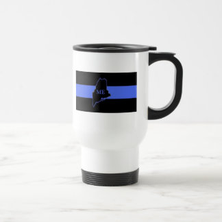 Maine Thin Blue Line travel mug
