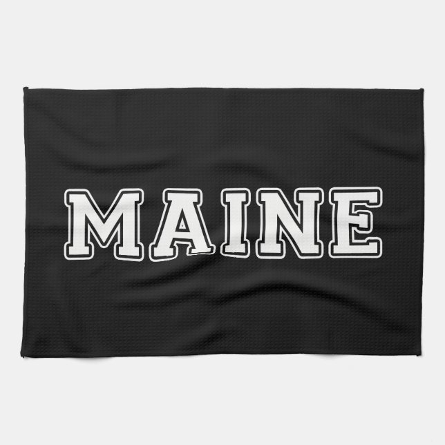 Maine Towel (Horizontal)
