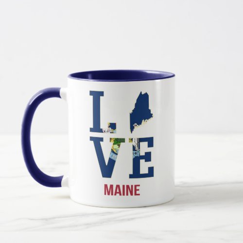 Maine US State Love Mug