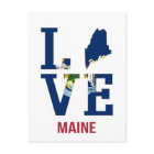 Maine US State Love