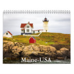 Maine-USA Calendar