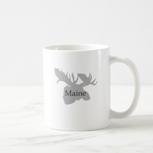 Maine USA Logo moose Coffee Mug