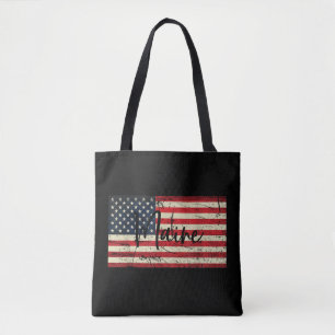 Maine USA State America  Tote Bag