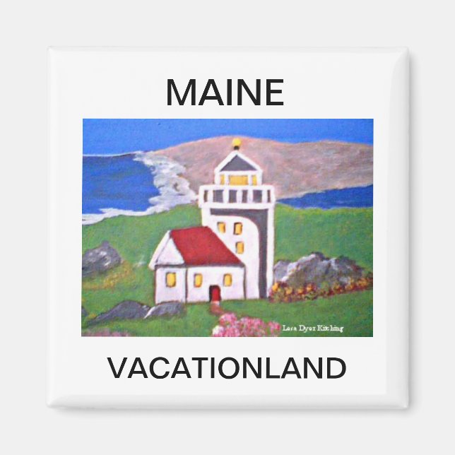 MAINE VACATIONLAND MAGNET (Front)