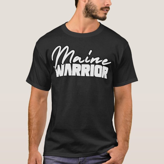 Maine Warrior T-Shirt (Front)
