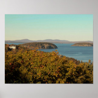 Maine Waterscape Poster