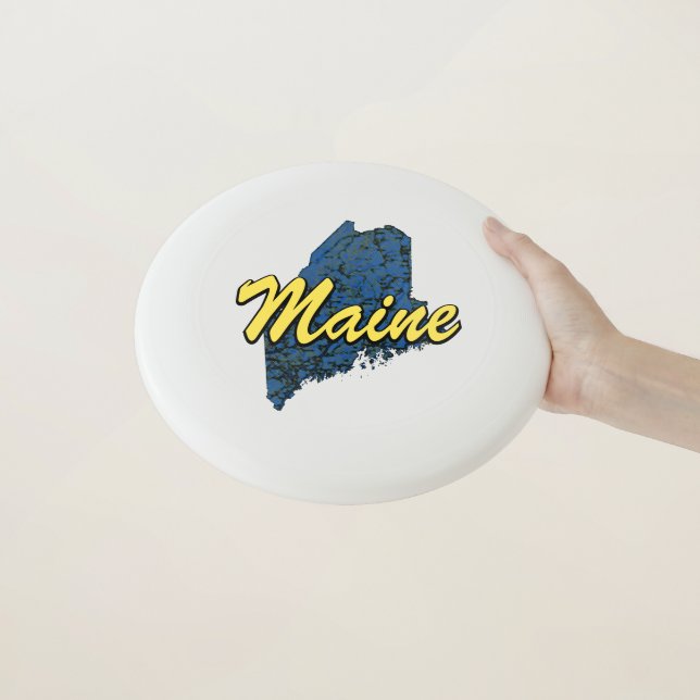 Maine Wham-O Frisbee (In Hand)