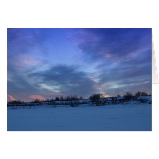 Maine Winter Card