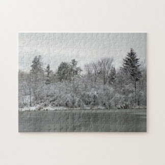Maine Winter Jigsaw Puzzle