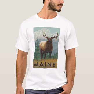 MaineElk Scene T-Shirt
