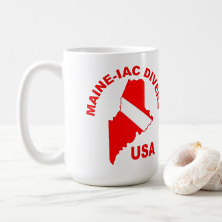 Maineiac Divers Classic Logo 15oz Mug