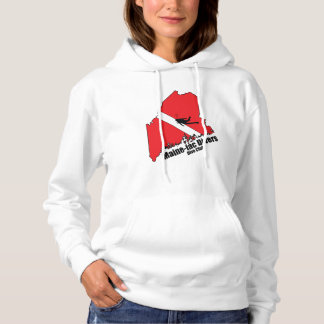 Maineiac Divers Silhouette Logo Womens Sweatshirt