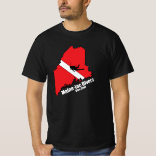 Maineiac Divers Silhuette Logo Value T-shirt