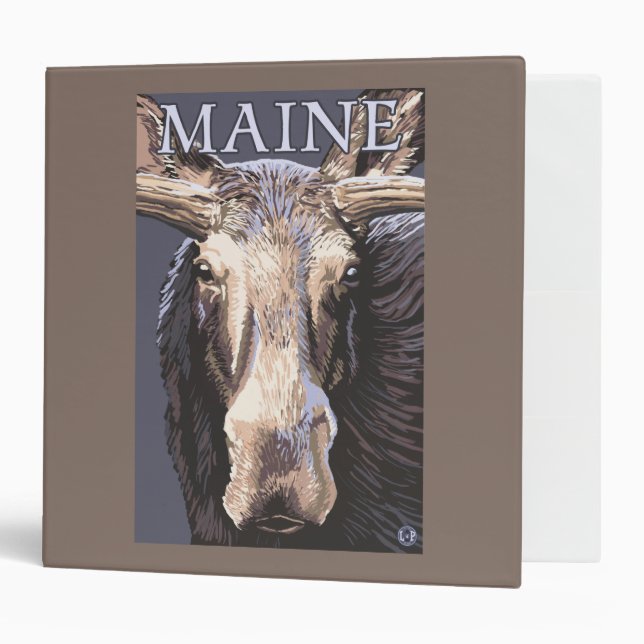 MaineMoose Up Close Binder (Front/Inside)